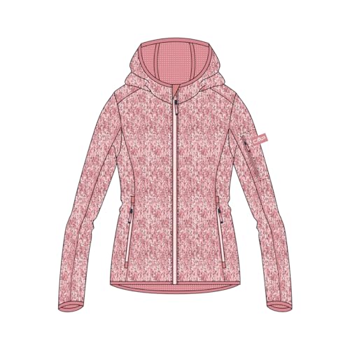Chaqueta de Knit-Tech para niños con capucha fija ideal para días de juego al aire libre