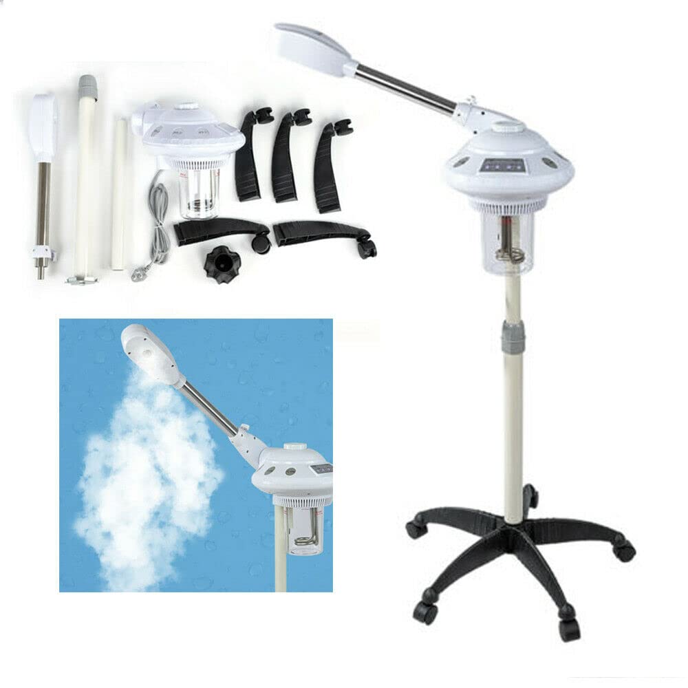 Vaporizador Facial Profesional 750 W Sauna Facial Ozono Difusor Aromaterapia Vapor Caliente Spa Belleza