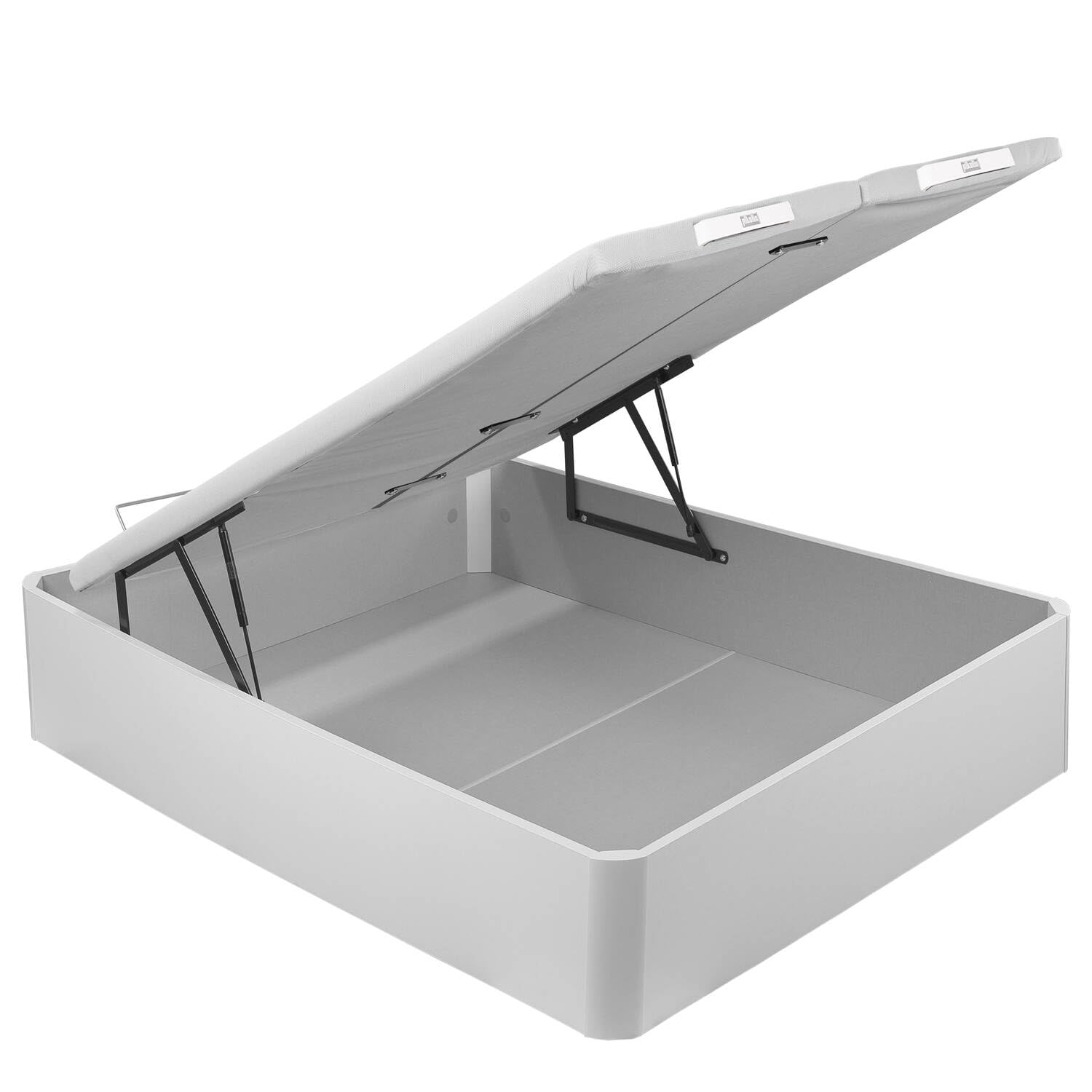 PIKOLIN Canapé abatible Naturbox 2.0| Blanco |Montaje y Retirada Incluida | 41 cm | Tapa Doble