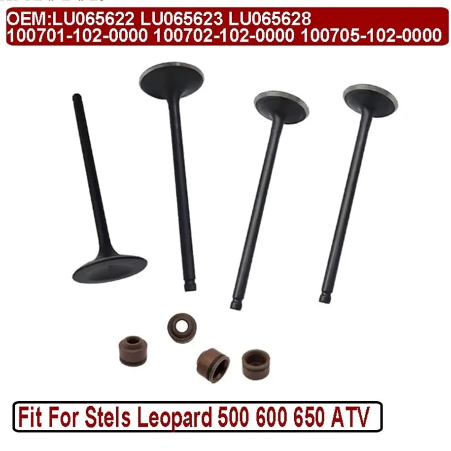 Kit de válvula for L-Pard 500 600 650 ATV 100701-102-0000(2 Sets)