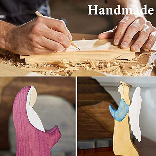 Decoração de madeira de cena de Páscoa, conjunto de cena de ressurreição de Páscoa 2022, decorações