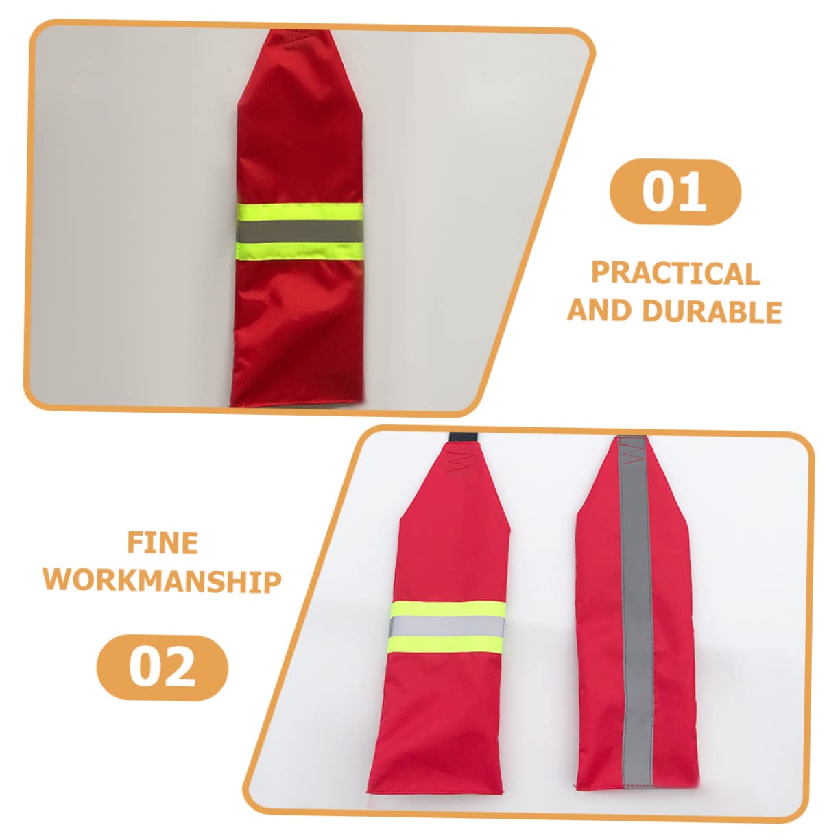 YARNOW Bandera De Seguridad para Kayak Accesorios para Exteriores Bandera De Seguridad para Remolques Banderas Accesorio para Canoa Enganche Pequeño Reflectante Accesorio Acuático
