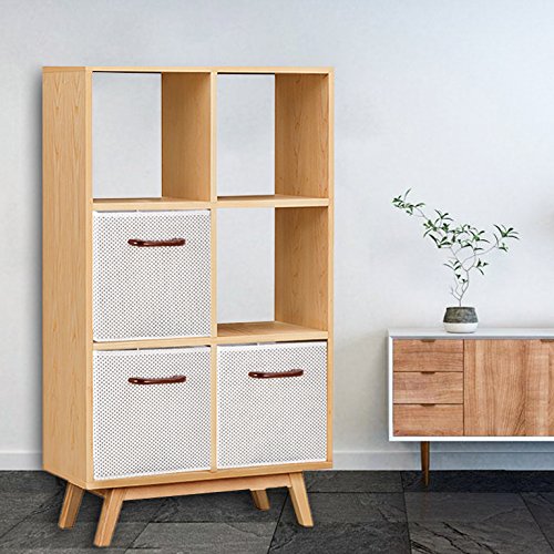 MaidMAX Armadietto portaoggetti a cubo in tessuto