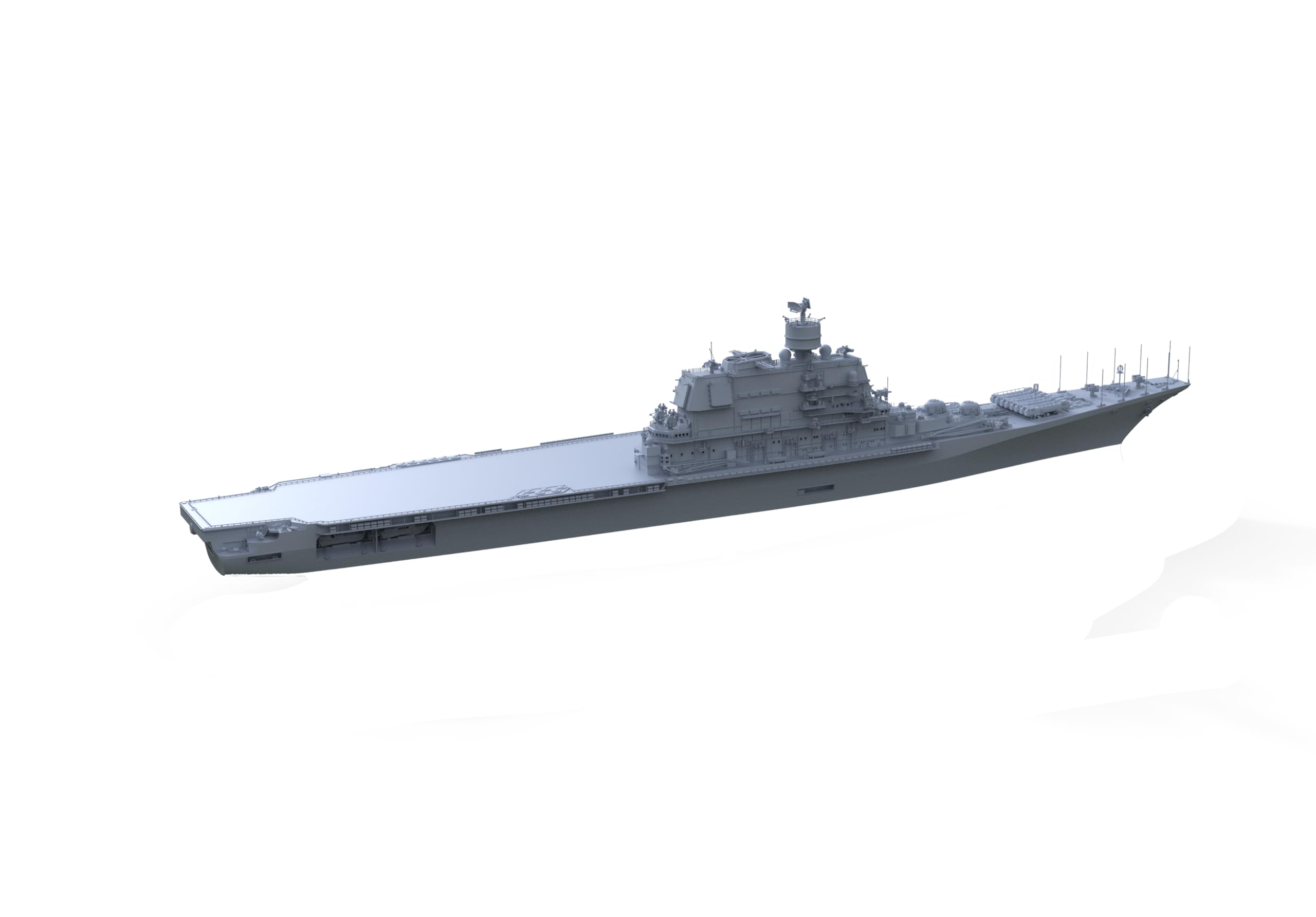 MRY-SFW SSC200572-A 1/200 zestaw do budowy modelu wojskowego Rosja radziecki lotniskowiec morski klasy Kijów BaKu
