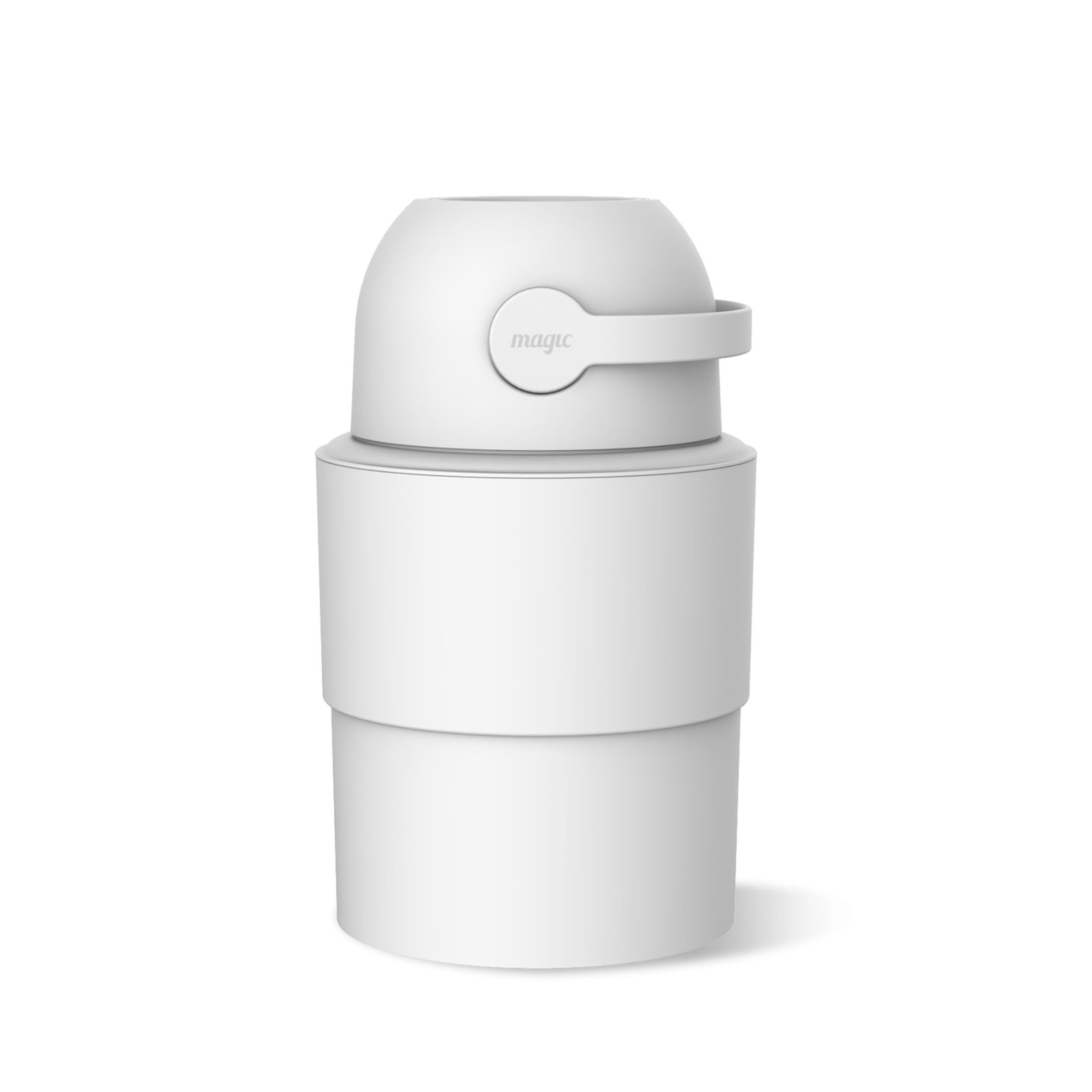 Magic Diaper Pail - Heka M - White