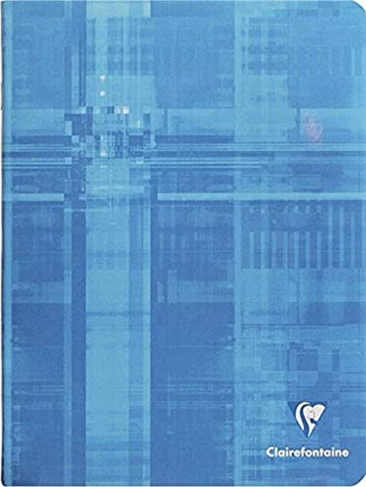 Cuaderno grapado A5 MAXI rayado francés (Séyès) de 144 páginas, colores surtidos