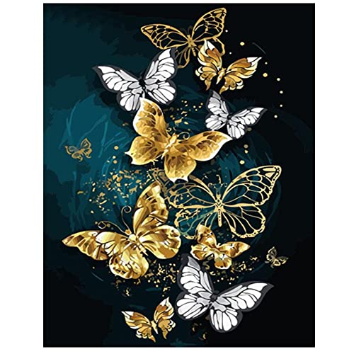 Peinture diamant 5d complet pour décoration salon kit broderie grand tableau papillon