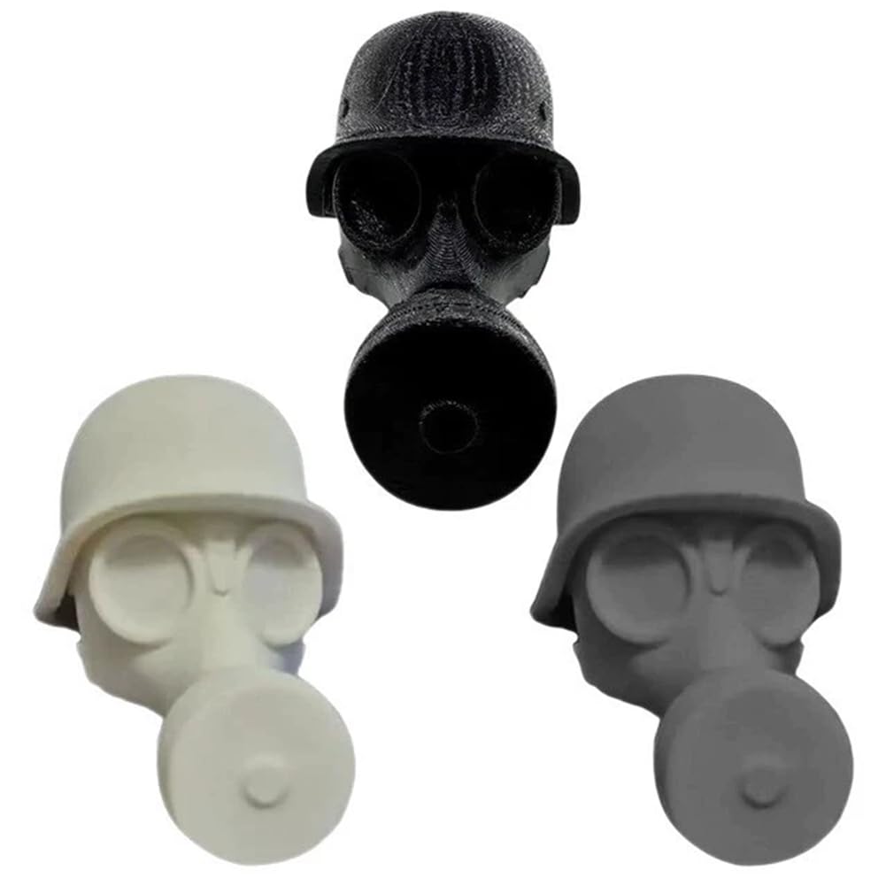 Rersduyt Gas Mask Beer Bottle Cap Reusable Beer Bottle Cover Beer Bottle Stopper for Liquor Preservation & Dustproofing