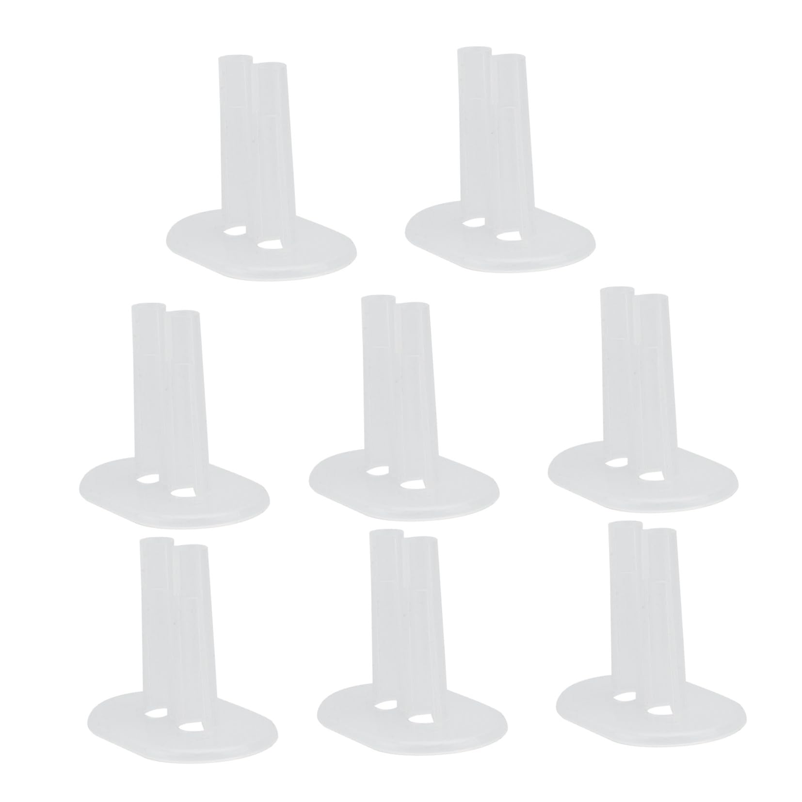 Vaguelly 8Pcs Doll Clothes Rack Smooth Design for Displaying Wedding Dresses for House Decoration and Photography for Imagination