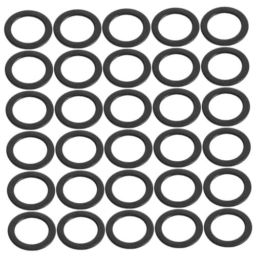 NAMOARLY 100 Pcs Skateboard Hardware Accessories Wheel Washers Aluminum Alloy Axle Washers for Skateboards and Scooters