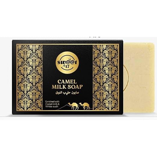 Sweet 17 Camel Milk Soap Bathing Bar, For Skin Moisturisation, Ideal For All Skin Types 100g (1)