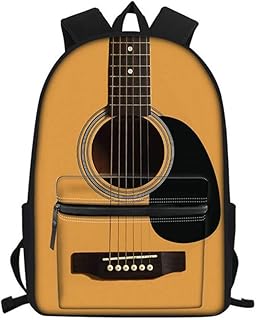 fhdc Zaino Zaini Per Scuola Zaini Per Scuola Per Bambini Stampe Per Chitarra Zaino 3D Per Adolescenti Zaino Per Laptop Durevole Cartella Cc6198Z58