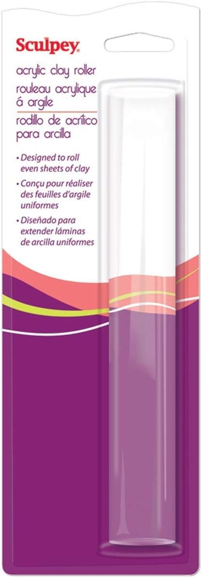 Polyform Sculpey Acrylic Clay Roller, 8-Inch (456524) (2 Pack)