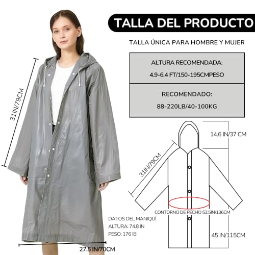 Impermeables para lluvia 20 Imagen adicional