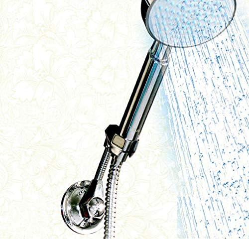 EZee Stick Suction Cup Shower Head Holder - Shower Head Adapter - Easy Push-Button Installation