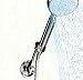 Suction Cup Shower Head Holder - Shower Head Adapter - Easy push-button installation