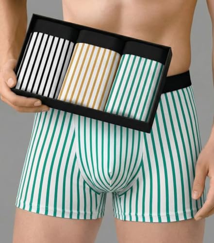 Image of REDX Comfort Mens Underwear Combo|Mens Printed Underwear|Stylish Innerwear for Men's Trunks Imported Nylon Fabric Multicolor Pack of 3