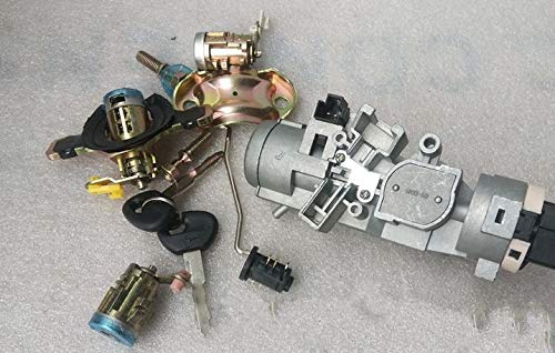 Car Lock Set & Ignition Switch Compatible with Mazda Protege 323 2001-2003