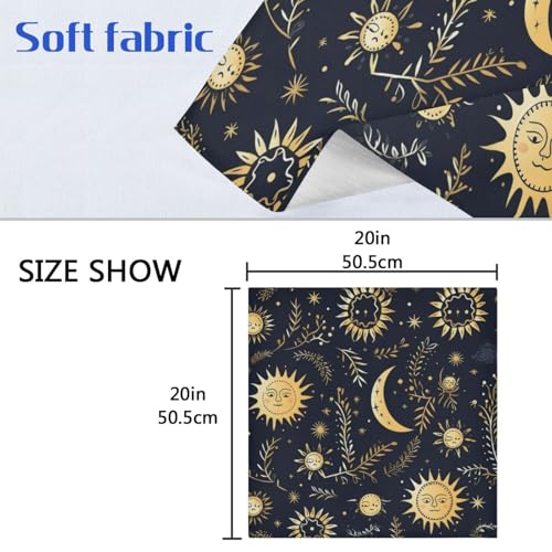 Servilletas de Tela Multicolor Boho Set de 6 miniatura 6