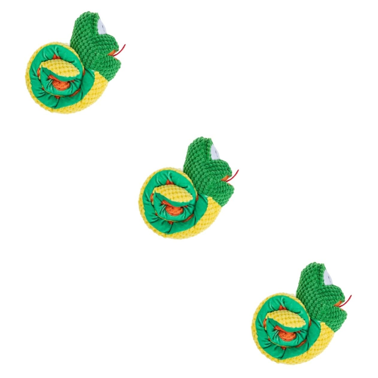 SUPVOX 3pezzi Giocattolo Snuffle Snake Per Cani e Gatti Gioco Interattivo Per Nascondere Cibo Stimola La Curiosità e Riduce Lo Stress Accessorio Per Addestramento e Divertimento Per