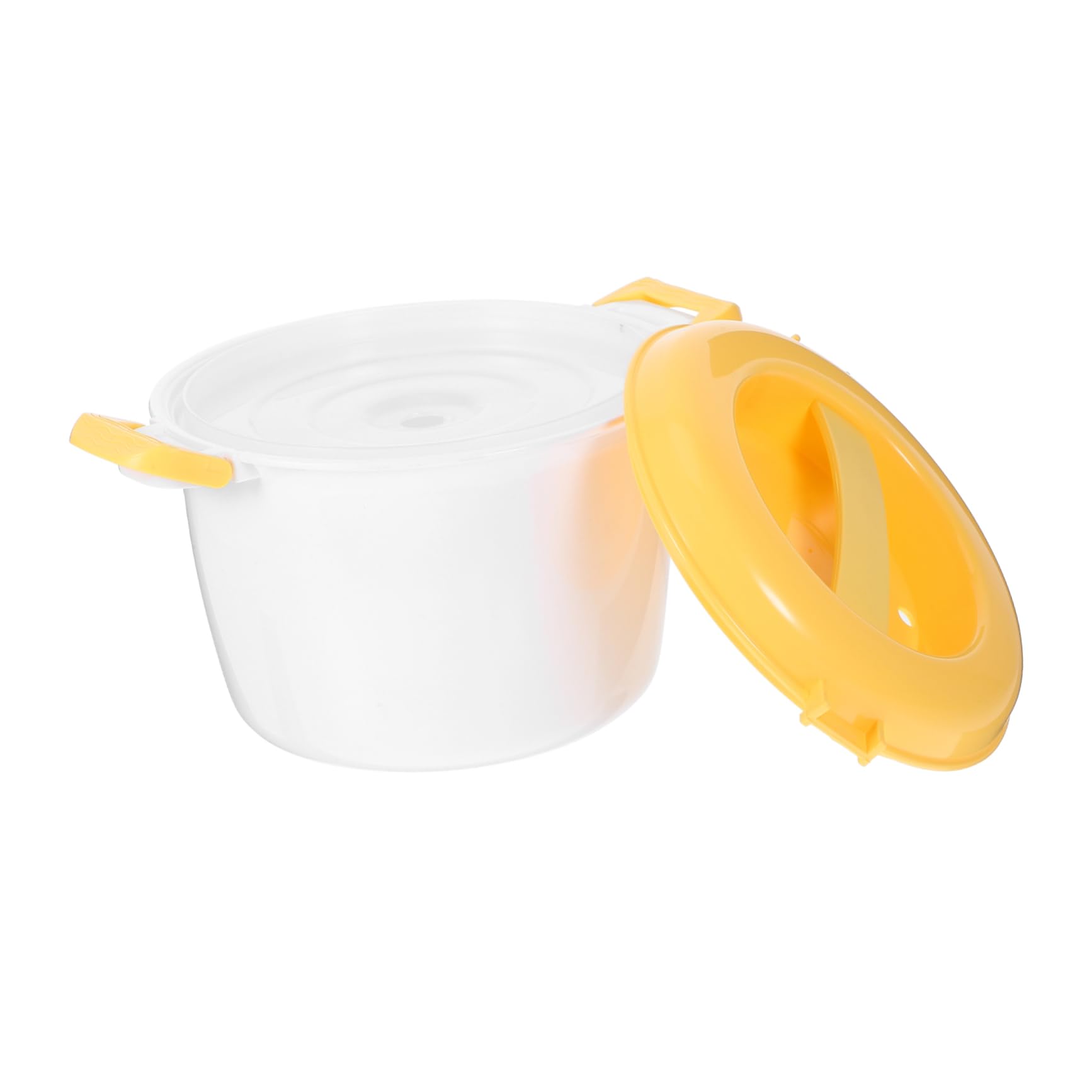 SOLUSTRE Microwave Rice Cooker Portable Multi-function Rice Container for Soups Stews Cereal Oatmeal