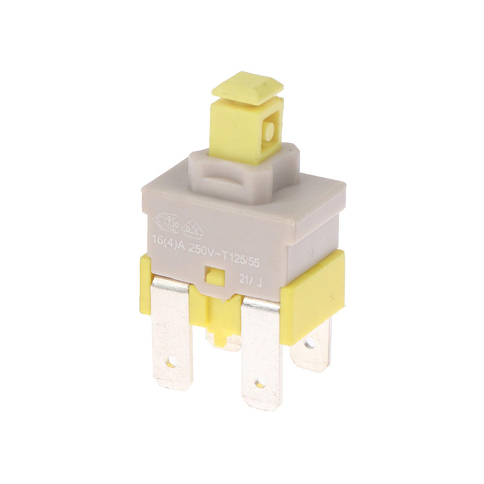 FROMCEO Stable 4 Pin Locking Switches Washing Machine Changing Part Great for Dishwasher and Vacuum Cleaners 16A 250V Rating Home Appliance Change