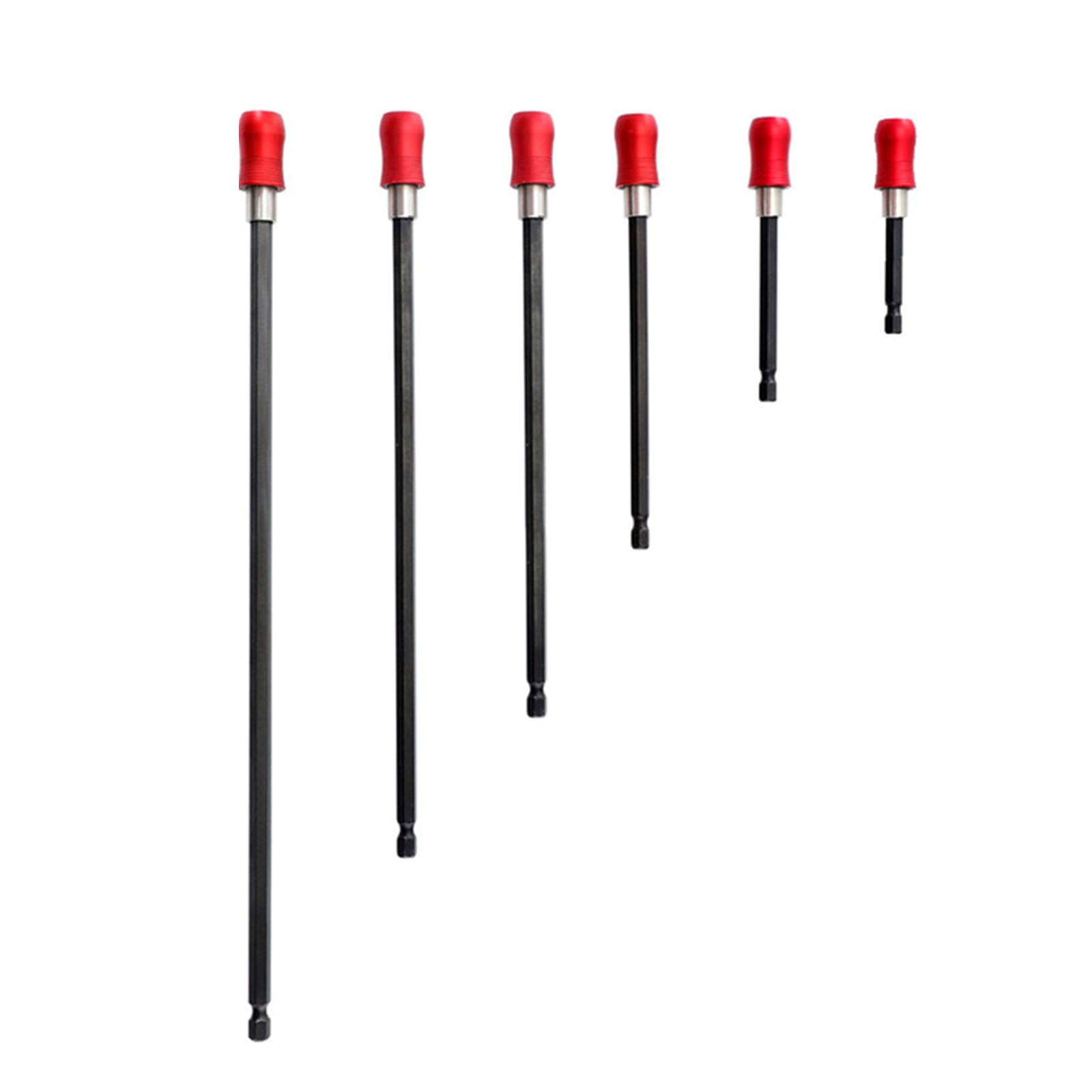 Drill Bit Extension 6.35mm Hexagonal Shank Driver Bit Set Socket Chuck Adapter Power Holder Drill Extension
