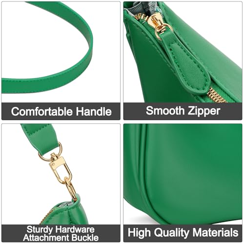 Image of KKXIU Shoulder Bag for Women Cute Hobo Purses and Handbags Retro Clutch Underarm Purse | Cute