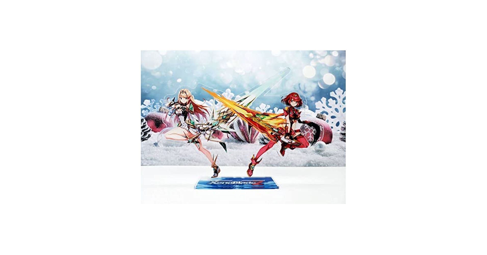 ゼノブレイド2 ホムラ ヒカリフィギュアセット＋背景パネル+アクリルスタンド Yahoo!オークション - 2点セット ゼノブレイド2 ホムラ ヒカリ