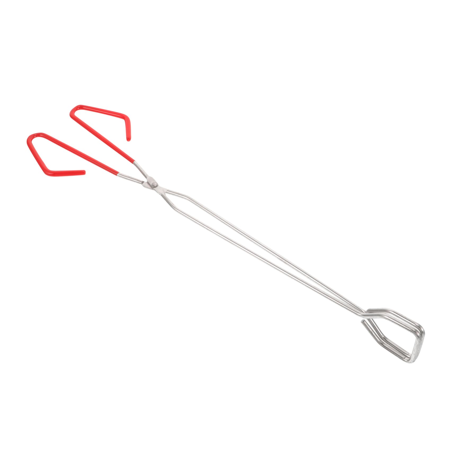 POPETPOP 4 Pezzi Pinze Da Estese Attrezzo Cucinando Afferratore Di Tronchi Carbone Pinza Tronco D'albero Rivestire Di Legno Torrefazione Griglie Lungo Grabber Acciaio Inossidabile