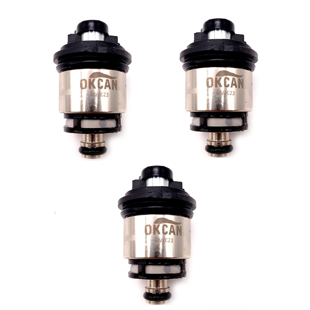 Landi Renzo CNG LPG 3 x injectors MED GI25-65 Black AMP/Bosch Type Sequent