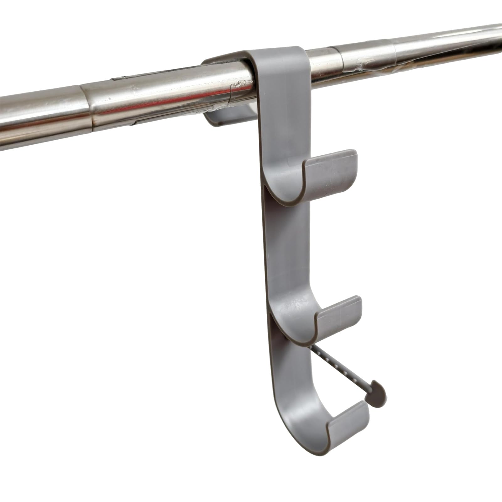 Xjdzineq Telescopic Swimming Poles Hook Ground Pool Poles Hanger Side Storage Shelf Enduring Stable Hanger