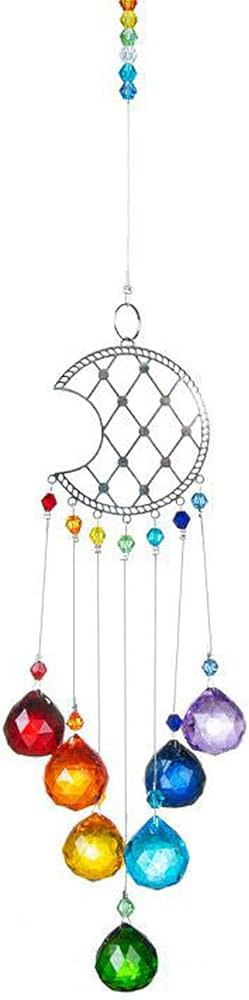 Amazon.co.jp: サンキャッチャー クリスタル キラキラ 七色 美しい
