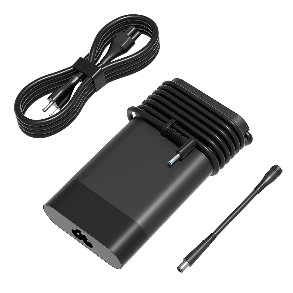 Photo 1 of PowerPortnerLink 230W AC Charger Compatible with HP Omen 15 16 17 Omen Max/Transcend Victus Gaming 15 16 ZBook Fury 18 16 G1i G9 G10 G11 Laptop Adapter Smart Blue Tip Power Cord TPN-LA27 TPN-CA26
