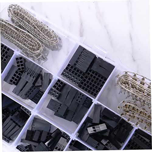 Conectores jumper pin crimp kit de 620 piezas para electrónica y herramientas eléctricas 7