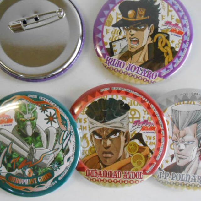 Amazon.co.jp: ジョジョの奇妙な冒険カプセル缶バッジコレクション8種