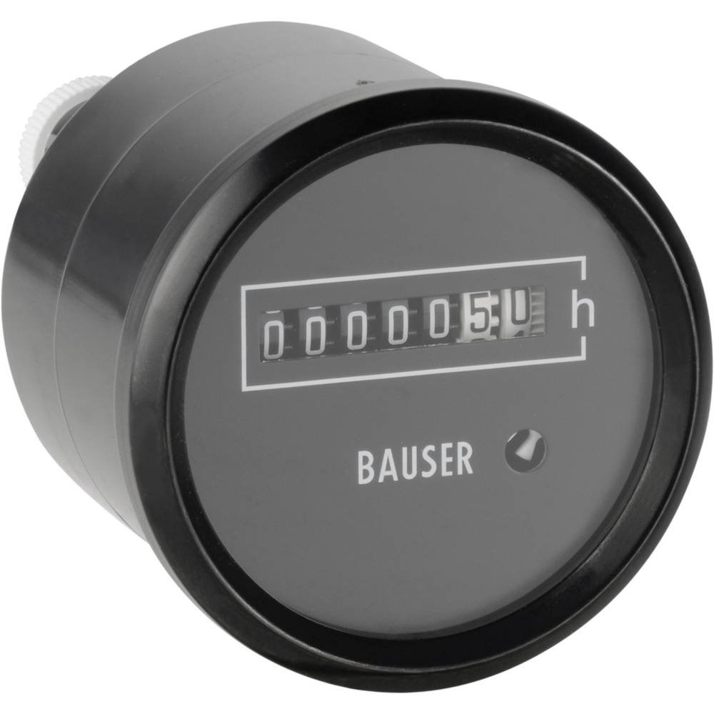Bauser 632 – Contador De Horas De Funcionamiento Para Maquinaria, Generadores O Motores – Precisión Y Fiabilidad Alemana