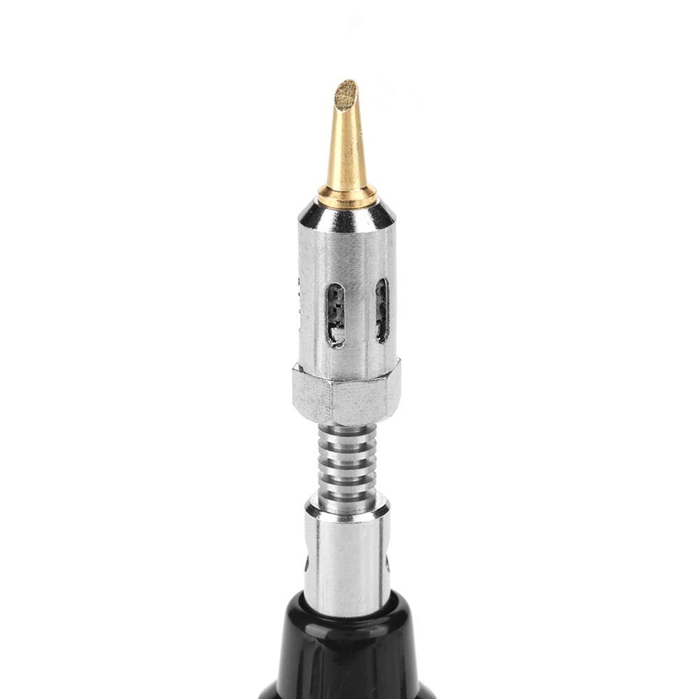 Fydun 8ML Soldador de butano Cautín de gas Antorcha de gas butano sin cuerda Soldador Pistola Soldadura Pluma Herramienta 1300 ℃ (verde)