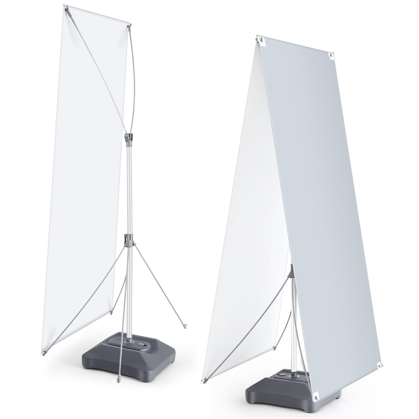 Amazon.com: Blulu 24 x 63 to 32 x72 Adjustable X Banner Stand, 2x6