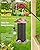 iBorn Bird Feeders for Outdoors, All Metal Mesh Tube, Holding Bird Seed for Outside Feeders,18cm Large Roof, Copper, 2.8lb(Seed is not Included)