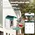 Smart Bird Feeder with Camera Solar Powered, 2.5K HD AI Identify Species, Smart Bird House with Cam, Auto Capture Animal Videos, Instant Notifications, Gift for Animal Lovers and Mom Dad (Green)