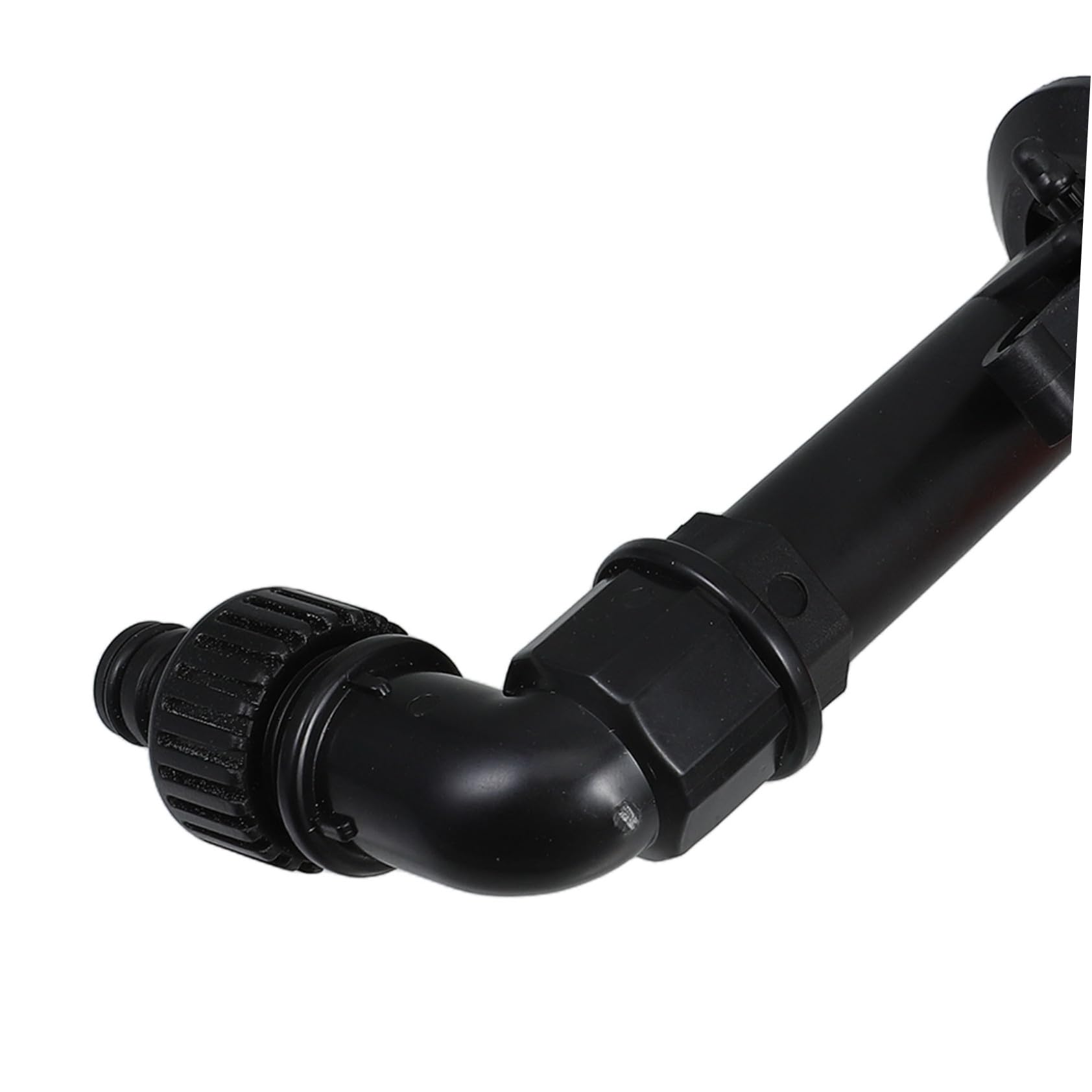 GALPADA 5 Piezas Llave Válvula Acoplamiento Rápido con Mecanismo Seguro y Tapa Protectora para Manguera de Jardín Set Plástico Duradero con Varilla Codo y Conector para Riego Fácil y