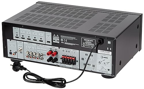 Onkyo TX-SR494DAB 7.2-Kanal AV Receiver (Bluetooth, DTS:X, Hi-Res, Dolby Atmos, DAB+), Schwarz