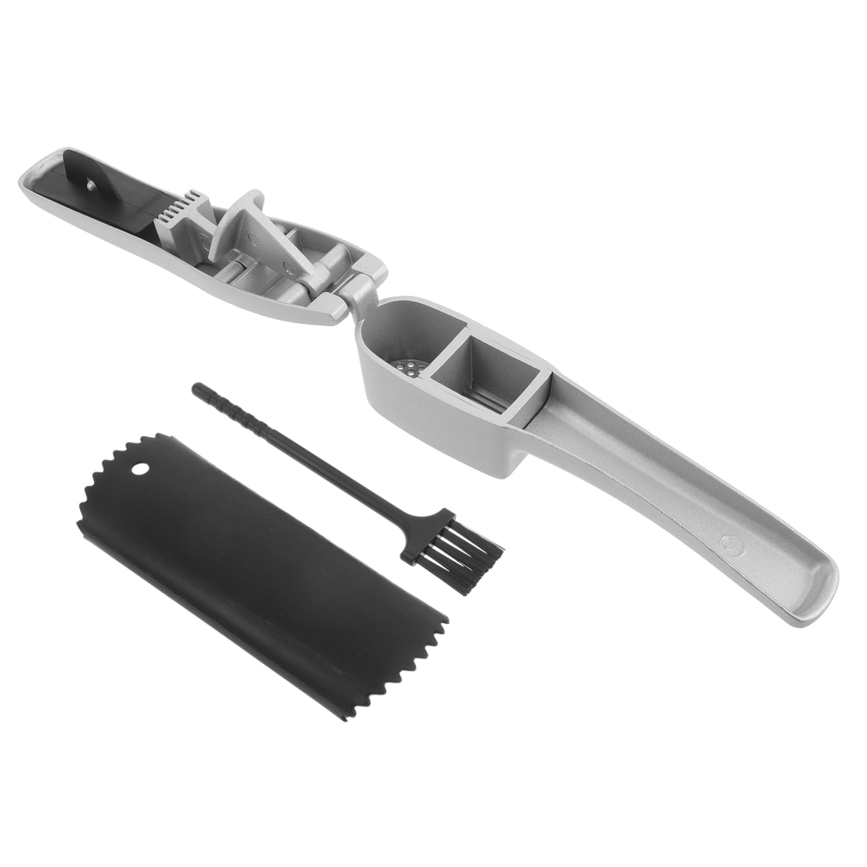 Cabilock 1 Set Garlic Mincer Tool Set Garlic Press with Peeler Brush for Flavorful Dishes Essential Kitchen Gadget for