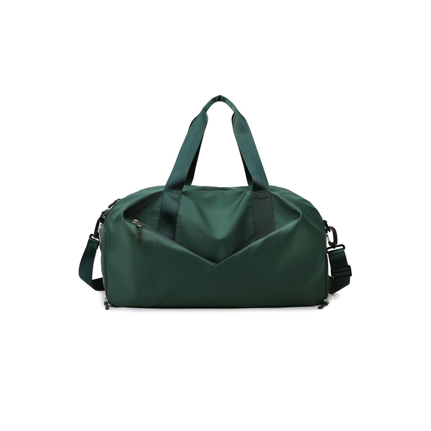 Bolsa de yoga, bolsa de deporte, bolsa de viaje con compartimento para zapatos y húmedos, bolsa de gimnasio impermeable para fitness, tamaño grande para hombres y mujeres, perfecta para esterillas de