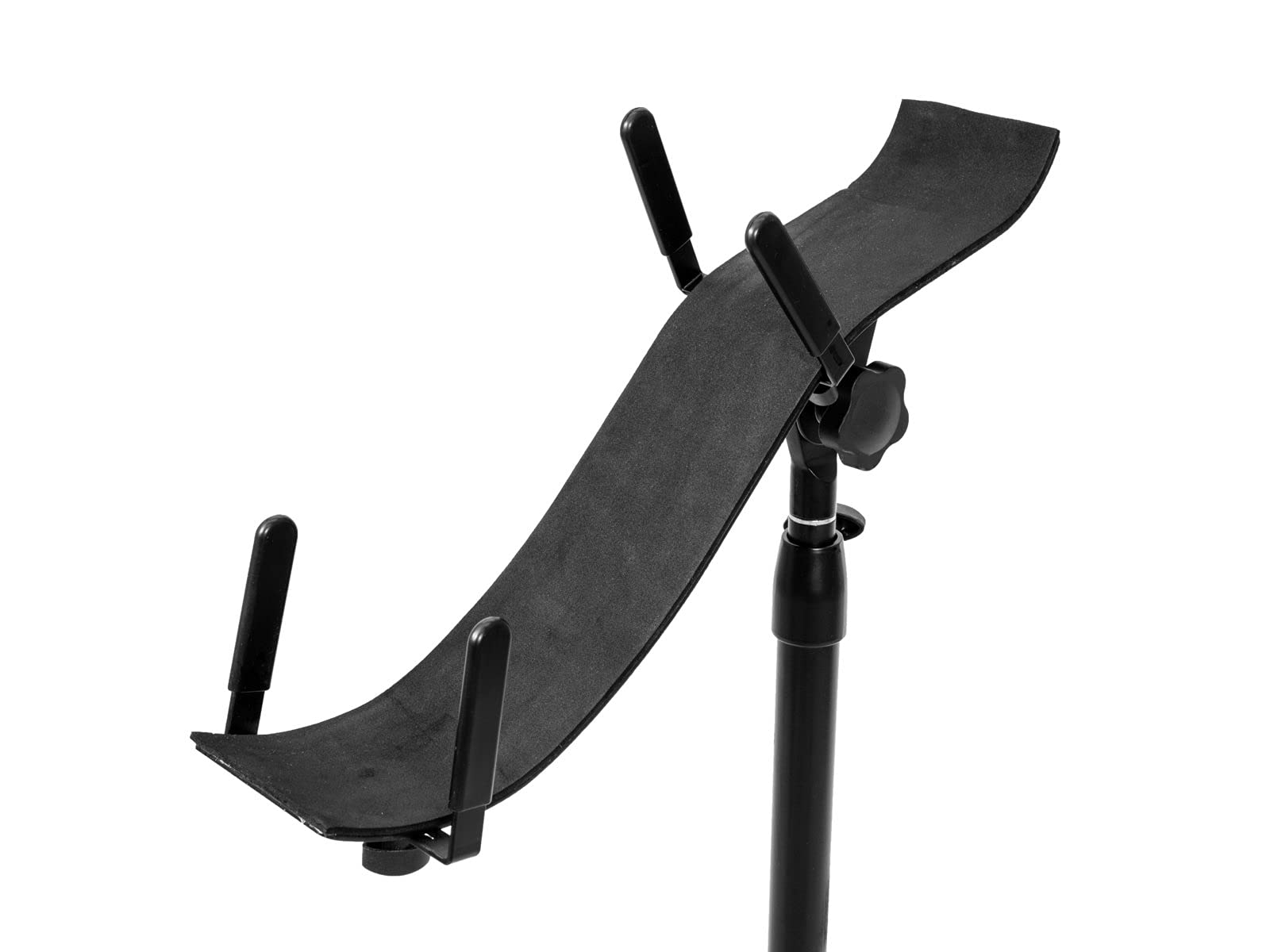 DIMAVERY Soporte para guitarra acústica/eléctrica | Soporte para guitarras eléctricas y acústicas y bajos eléctricos