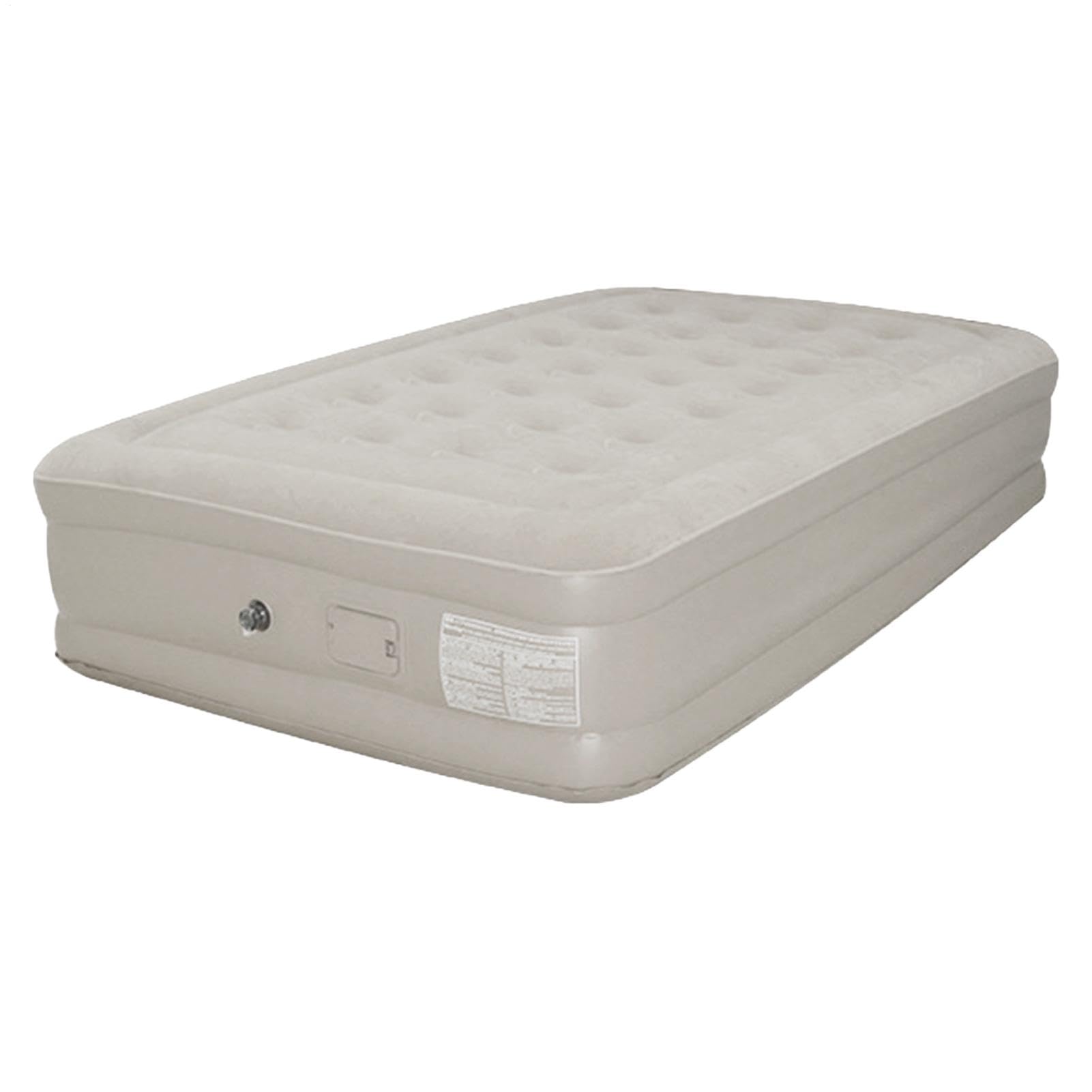 Queen Size Inflatable Mattress | Inflatable Camp Mattress Pad,Queen Size Mattress, Comfort High Blow up Airbed for Home Travel, Picnic, Camping