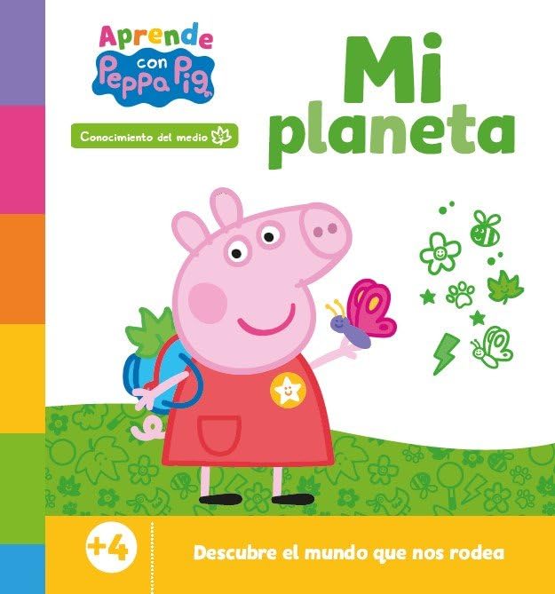 Peppa Pig. Primeros aprendizajes - Aprende con Peppa. Mi planeta (Altea)