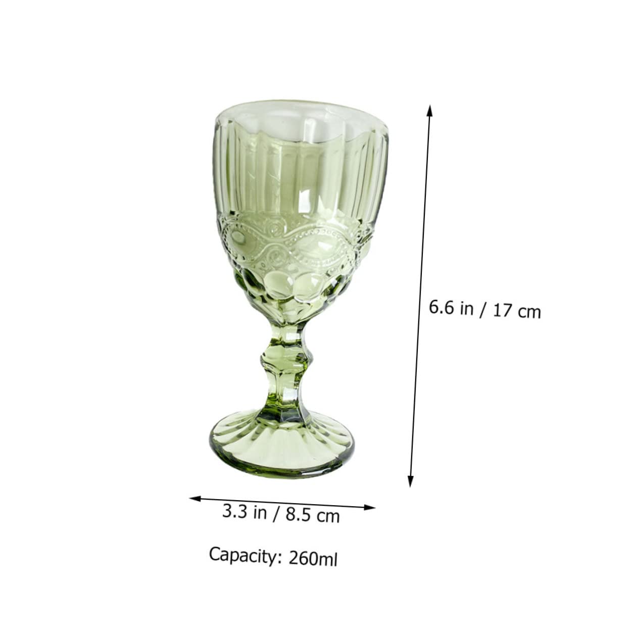 Cabilock 2 Piezas Vasos de Vino Retro con Diseño de Copas para Cócteles y Celebraciones Cristalería Elegante para Bodas y Fiestas