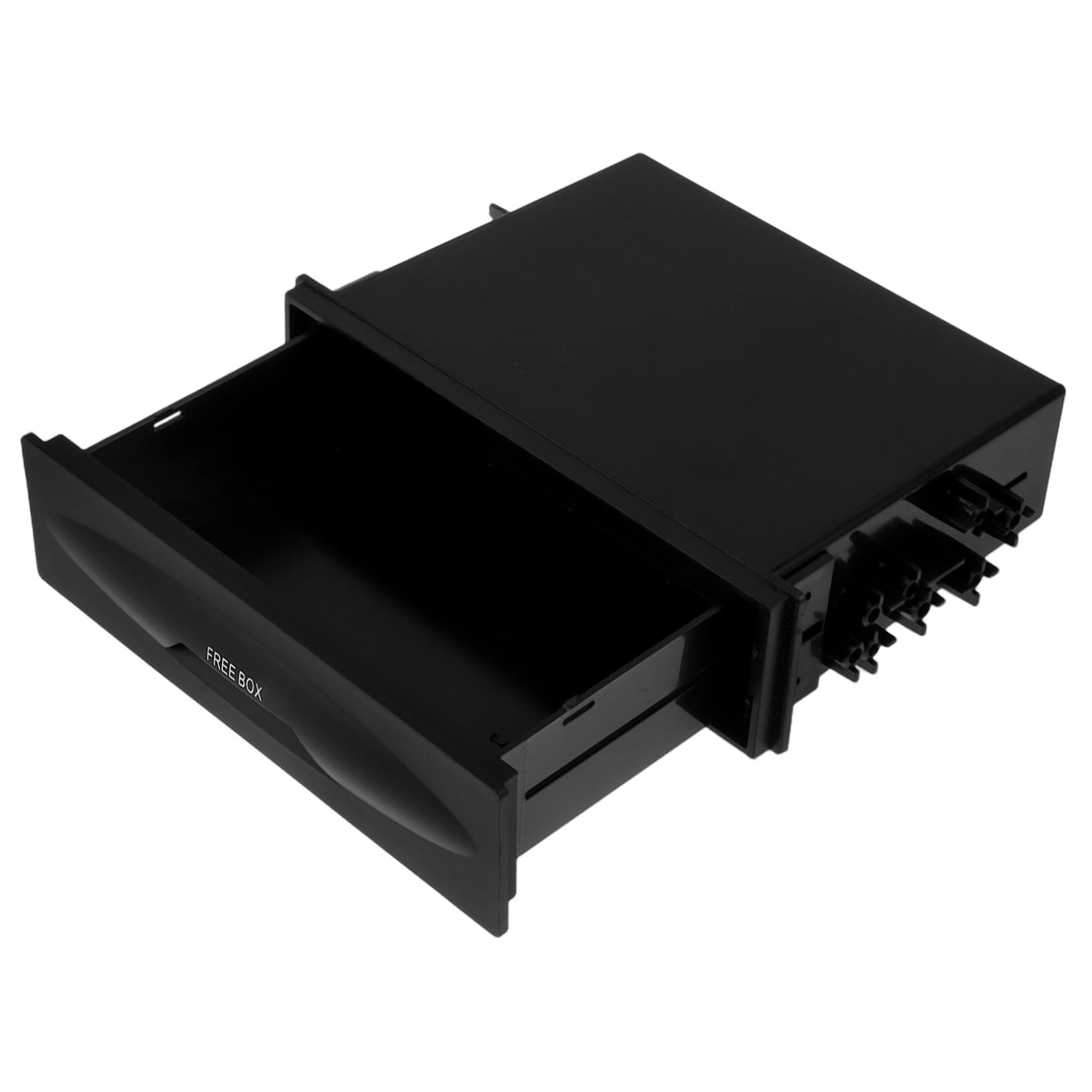 Unomor Car Stereo Storage Box Multi Function CD Holder Organizer for Vehicle Compatibility Elegant Sleek Design for Enhanced Interior Space Efficiency Upgrade Portable